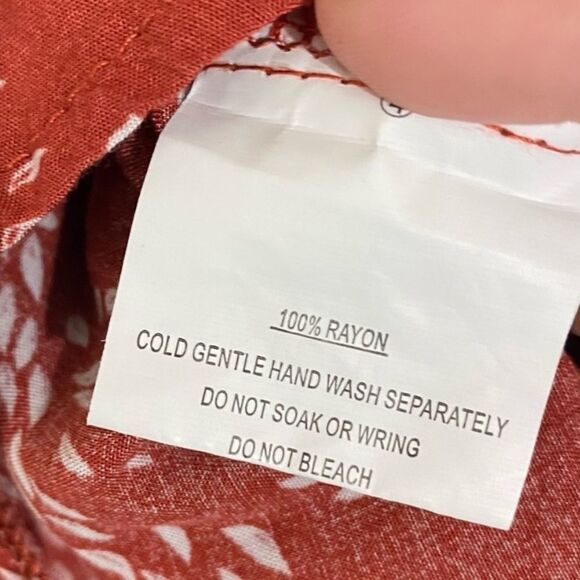 Princess Polly The Louie Playsuit Red & White Floral Open Back Romper SIZE 6 - Picture 8 of 9